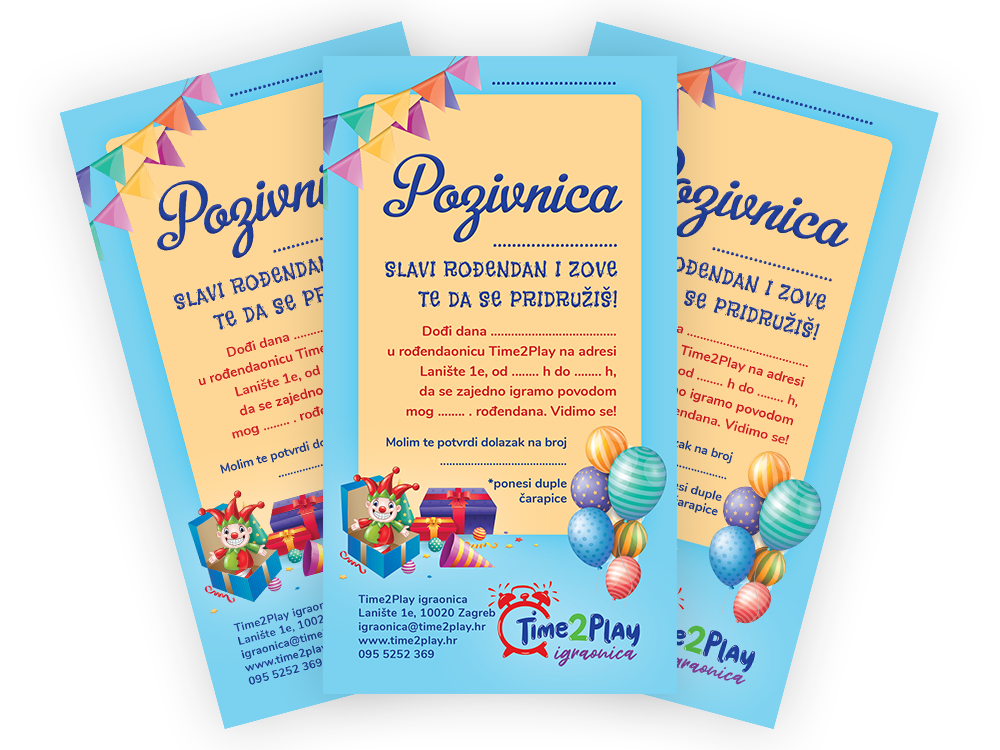 Preuzmite rođendansku pozivnicu